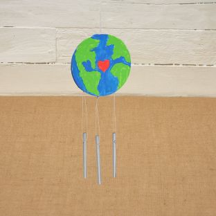 Colorations® Earth Day Wind Chime Creations – Makes 12 Craft Kits