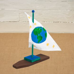 Colorations® Earth Day Sailboat Creations – Makes 12 Craft Kits