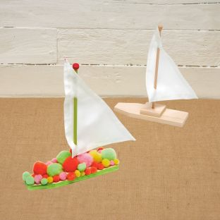 Colorations® Camp Create and Sail Boats – Makes 12 Crafts