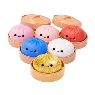 Mini Lucky Bao Mystery Squishy Dumpling - Set of 6