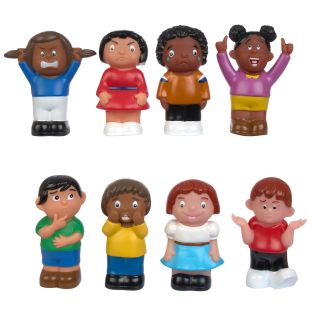 Multicultural Feelings Figures – Set of 8