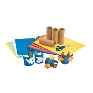 Colorations® Faith Based Hero Power Cuffs Craft Kit – Makes 24 Crafts