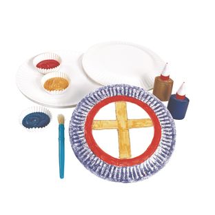 Colorations® Faith Based Symbol Art Plates Craft Kit – Makes 50+ Crafts
