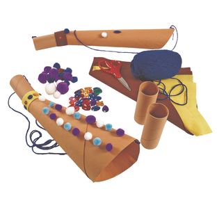 Colorations® Faith Based Shofar Craft Kit – Makes 24 Crafts