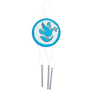 Colorations® Faith Based Peace Wind Chimes Craft Kit – Makes 12 Crafts