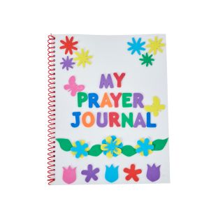Colorations® Faith Based Prayer Journal Craft Kit – Makes 12 Crafts