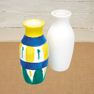 Colorations® Father’s Day Keepsake Vase Craft Kit – Makes 12 Crafts