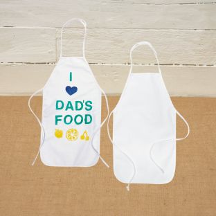 Colorations® Father’s Day Chef-in-Training Apron Craft Kit – Makes 12 Crafts