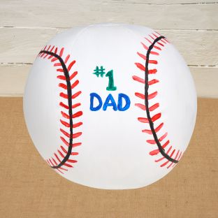 Colorations® Father’s Day Game Day Beach Ball Craft Kit – Makes 12 Crafts