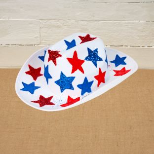 Colorations® 4th of July Western Star Hat Craft Kit – Makes 12 Crafts