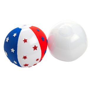 Colorations® 4th of July Starburst Beach Ball Craft Kit – Makes 12 Crafts