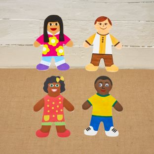 Colorations® Back-To-School My Classroom Community Craft Kit – Makes 12 Crafts