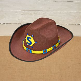 Colorations® Back-To-School Wild West Cowboy Hat Craft Kit – Makes 12 Crafts