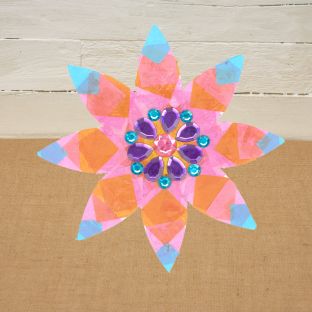 Colorations® Summer Floral Fun Craft Kit – Makes 24 Crafts