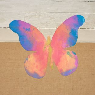 Colorations® Summer Colorful Butterfly Craft Kit – Makes 24 Crafts
