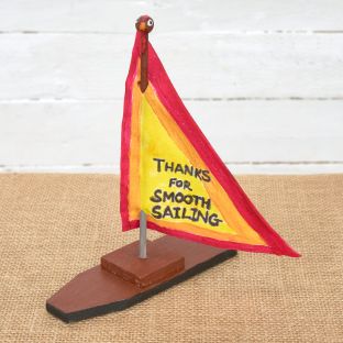 Colorations® Thanksgiving Smooth Sailing Craft Kit – Makes 12 Crafts