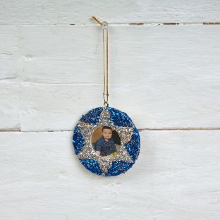 Colorations® Hanukkah Wooden Frame Ornament Kit - Makes 12 Crafts