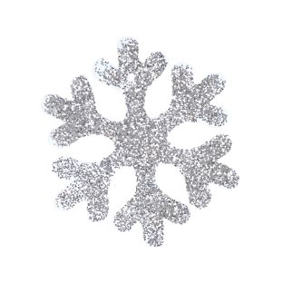 Colorations® Winter Glitter Snowflake Craft Kit - Makes 24 Crafts