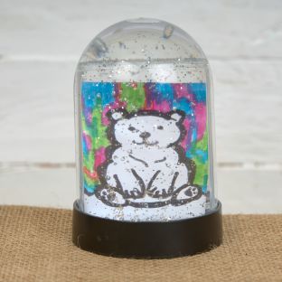 Colorations® Winter Snow Globe Craft Kit - Makes 12 Crafts