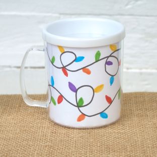 Colorations® Holiday Lights Mug Craft Kit - Makes 12 Craft