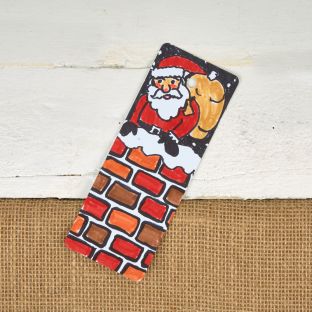 Colorations® Holiday Santa Bookmark Craft Kit - Makes 24 Crafts