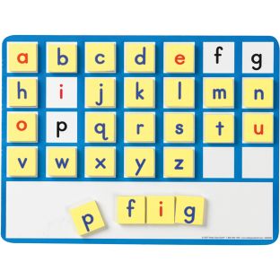 Magnetic QuietShape Foam Letters Student Set