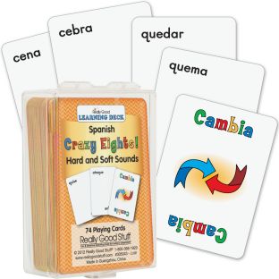Spanish Crazy Eights! Hard and Soft Sounds (Sonidos suaves y duros) Spanish Crazy Eights! Hard and Soft Sounds (Sonidos suaves y duros)
