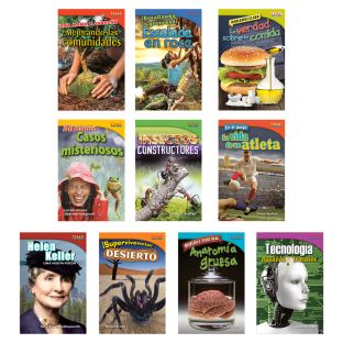 TIME FOR KIDS® Informational Text Grade 4 Spanish Set 1 10-Book Set