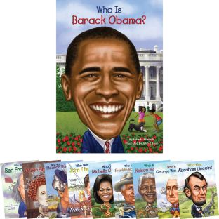 Who Was/Is... Presidents/First Ladies/Famous Leaders - 10-Book Set Who Was/Is... Presidents/First Ladies/Famous Leaders - 10-Book Set