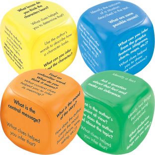 Jumbo Comprehension Inference Cubes - 4 cubes