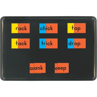 Magnetic Chunks (Consonants, Blends, Digraphs, And Ending Phonograms) - 89 tiles