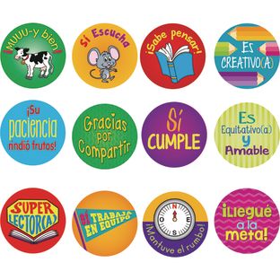 CalcomanÍas de recompensa (Spanish Reward Stickers) - 600 stickers CalcomanÍas de recompensa (Spanish Reward Stickers) - 600 stickers