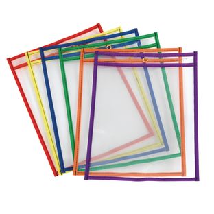 Really Good Stuff® Re-Markable™ Dry Erase Sleeves - 6 Colors