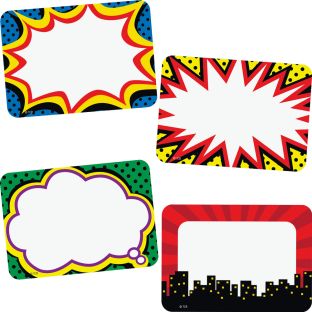 superhero name tags labels 36 name tags labels