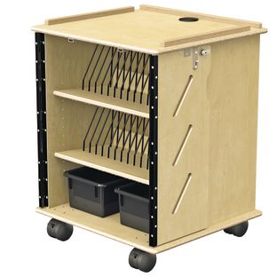 Environments® Mobile Teacher's Locking Storage Cabinet - Ready to Assemble