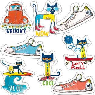 Pete The Cat Groovy Sticker Collection 192 Stickers
