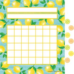 Lemon Zest Incentive Charts With Mini Stickers - 36 charts, 378 stickers Lemon Zest Incentive Charts With Mini Stickers - 36 charts, 378 stickers