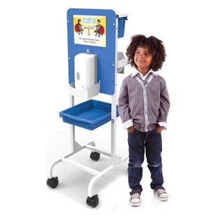 Single Student Hand Sanitizer Station - Premium Model - 1 Station Single Student Hand Sanitizer Station - Premium Model - 1 Station