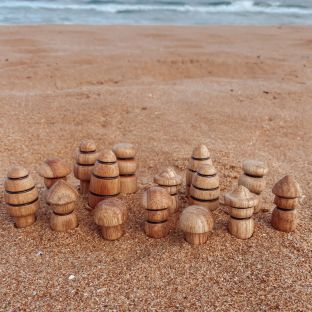 Small World - Wooden Multi-Figure Set of 16