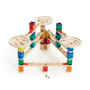 Quadrilla Vertigo Wooden Marble Ball Run - 134pcs