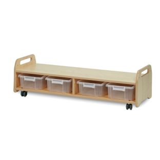 Millhouse™ Low Easel Stand/Storage Trolley 4 Station
