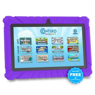 Contixo 7" Android Kids Tablet – Purple