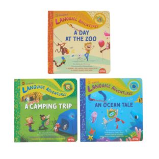 Language Adventures Talking Books Set of 3 - English