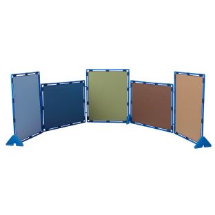 Children's Factory® Big Screen PlayPanel® Room Divider - Set of 5 - Woodland