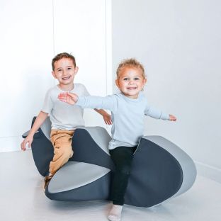 Children's Factory® Rocket the Rocker – Double Plane Soft Foam Rocker