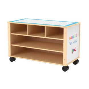 Jonti-Craft® Kids Mobile 24"H STEM Learning Station Shelf with Storage