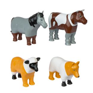 Magnetic Mix or Match Farm Animals – 4-Piece Magnetic Animal Set