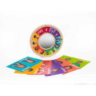 Emotions Mirror - 12 emotions, 6 cards