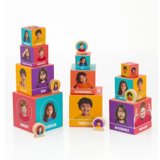 The Tower of Emotions 3' - 10 stacking blocks