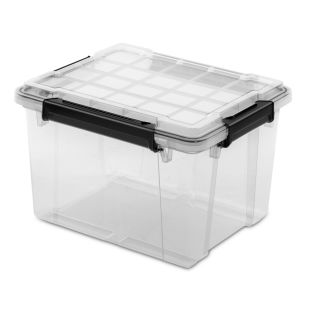 Snap-Tight Clear Activity Storage Box - 1 storage bin